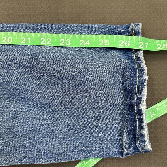 GAP Jeans Womens Cheeky Straight High Rise 30 / 10R Jeans NWT Button Fly Chrty - Picture 11 of 14